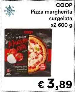 Coop COOP Pizza margherita surgelata offerta