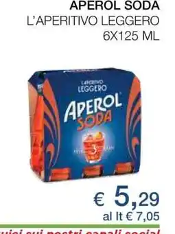 Coop APEROL SODA offerta