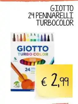 Coop GIOTTO 24 PENNARELLI TURBOCOLOR offerta