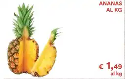 Coop ANANAS AL KG offerta