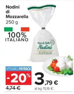 Carrefour Nodini di mozzarella offerta