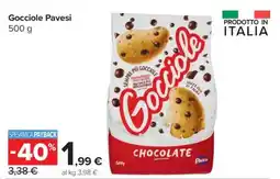 Carrefour Gocciole Pavesi offerta