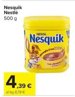 Carrefour NESQUIK NESTLÉ offerta