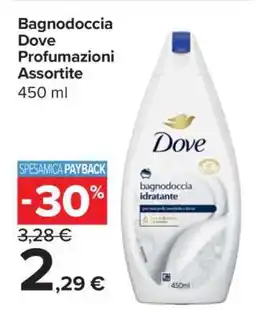 Carrefour Bagnodoccia Dove Profumazioni Assortite offerta