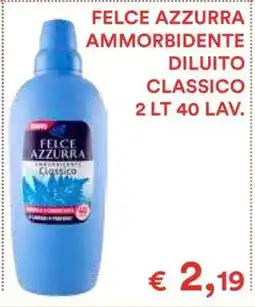 Coop Felce Azzurra Ammorbidente diluito classico offerta