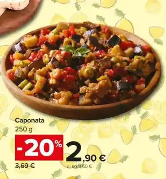 Carrefour Caponata offerta