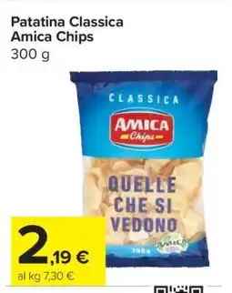 Carrefour PATATINA CLASSICA AMICA CHIPS offerta