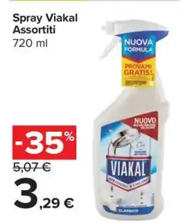 Carrefour Spray Viakal Assortiti offerta