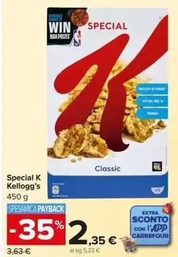 Carrefour Special K Kellogg’s offerta