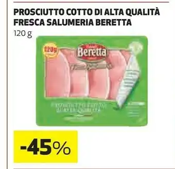 Coop Prosciutto cotto alta qualità 120 g(ml) offerta