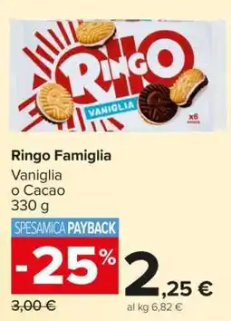 Carrefour Ringo Famiglia offerta