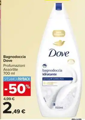Carrefour BAGNODOCCIA DOVE offerta