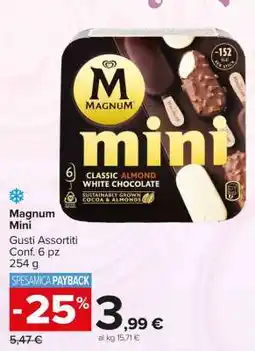 Carrefour MAGNUM MINI offerta
