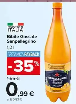 Carrefour Bibite Gassate Sanpellegrino offerta