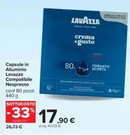 Carrefour Lavazza Crema e Gusto offerta