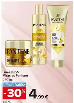 Carrefour Linea Pro-V Miracles Pantene offerta