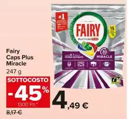 Carrefour Fairy Caps Plus Miracle offerta
