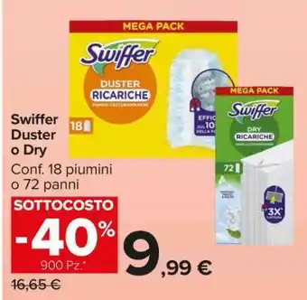 Carrefour Swiffer Duster o Dry offerta