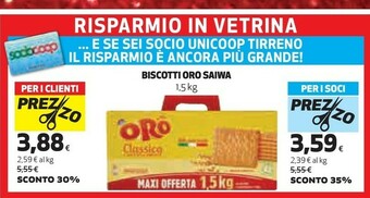 Coop Oro classico offerta