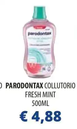 Acqua & Sapone PARODONTAX COLLUTORIO FRESH MINT 500ML offerta