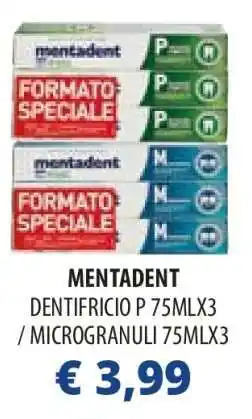 Acqua & Sapone MENTADENT offerta