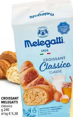 Iperal Croissant MELEGATTI classico offerta
