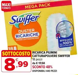 Iperal Ricarica piumini catturapolvere SWIFFER offerta