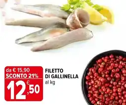 Iperal Filetto di gallinella offerta