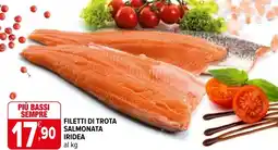 Iperal Filetti di trota salmonata iridea offerta