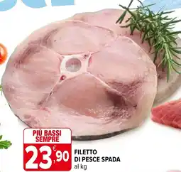 Iperal Filetto di pesce spada offerta