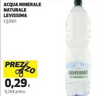 Coop Acqua minerale naturale offerta