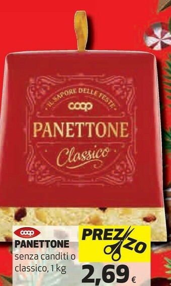 Coop Coop - panettone classico 1000 g(ml) offerta
