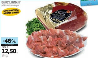 Coop Prosciutto di parma dop offerta