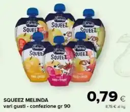 Tigre Amico Squeez melinda offerta