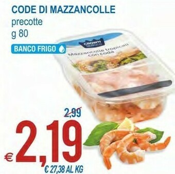 MD Discount Code di mazzancolle 80 g offerta