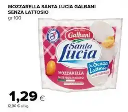 Tigre Amico Mozzarella santa lucia galbani senza lattosio offerta