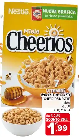 Iperal Icereali integrali cheerios NESTLE offerta