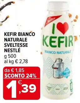 Iperal Kefir bianco naturale sveltesse NESTLÉ offerta