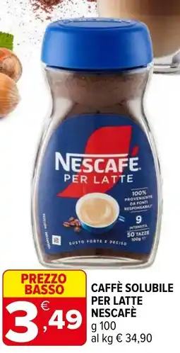 Iperal Caffè solubile per latte NESCAFÈ offerta