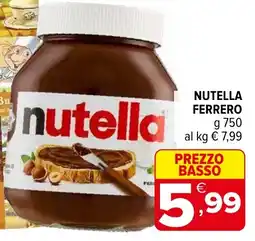 Iperal Nutella FERRERO offerta
