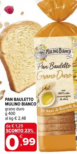 Iperal Pan bauletto MULINO BIANCO offerta