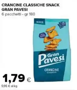 Tigre Amico Crancine classiche snack GRAN PAVESI offerta