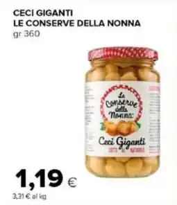 Tigre Amico Ceci giganti LE CONSERVE DELLA NONNA offerta