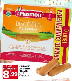 Iperal Il biscotto dei bambini PLASMON offerta