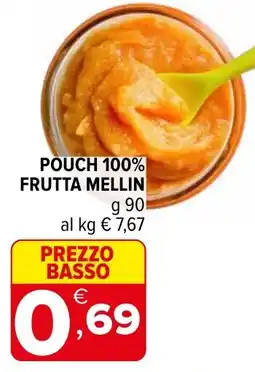 Iperal Pouch 100% frutta MELLIN offerta