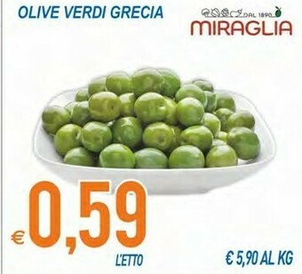 MD Discount Olive verdi grecia offerta