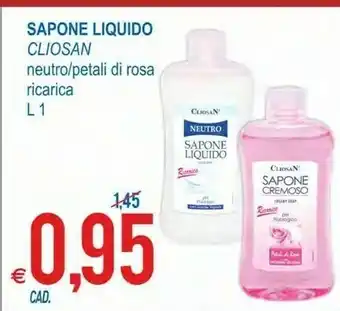 MD Discount Cliosan sapone liquido neutro 1000 ml offerta