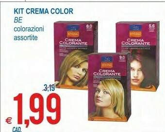 MD Discount Be kit crema color offerta