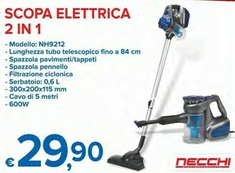 MD Discount Scopa elettrica 2 in 1 offerta