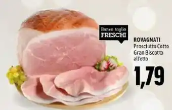 Emi Supermercati Prosciutto cotto gran biscotto offerta